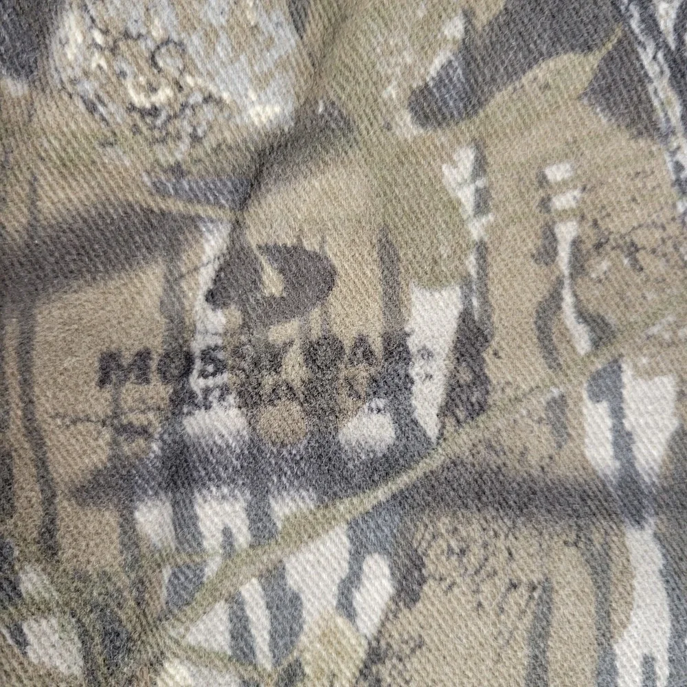 Columbia Cargo Pants Mens 40 Camo Double Knee Mossy Oak Breakup Hunting Outdoors